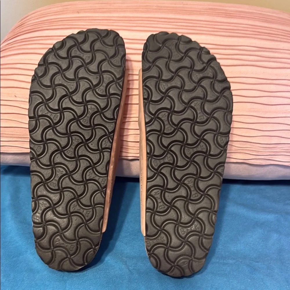 Birkenstock Light Pink Double Buckle Sandals - Picture 2 of 5